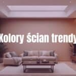 Trendy wall colors for 2025, modern and nature-inspired palette, harmonious muted tones, cozy and stylish interior, soft lighting, realistic.