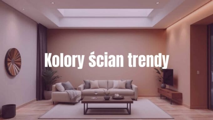 Trendy wall colors for 2025, modern and nature-inspired palette, harmonious muted tones, cozy and stylish interior, soft lighting, realistic.