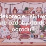 Handmade DIY home decorations, crafting materials like wood, fabric, and paint, cozy and creative atmosphere, illustrative style, warm and inviting colors.