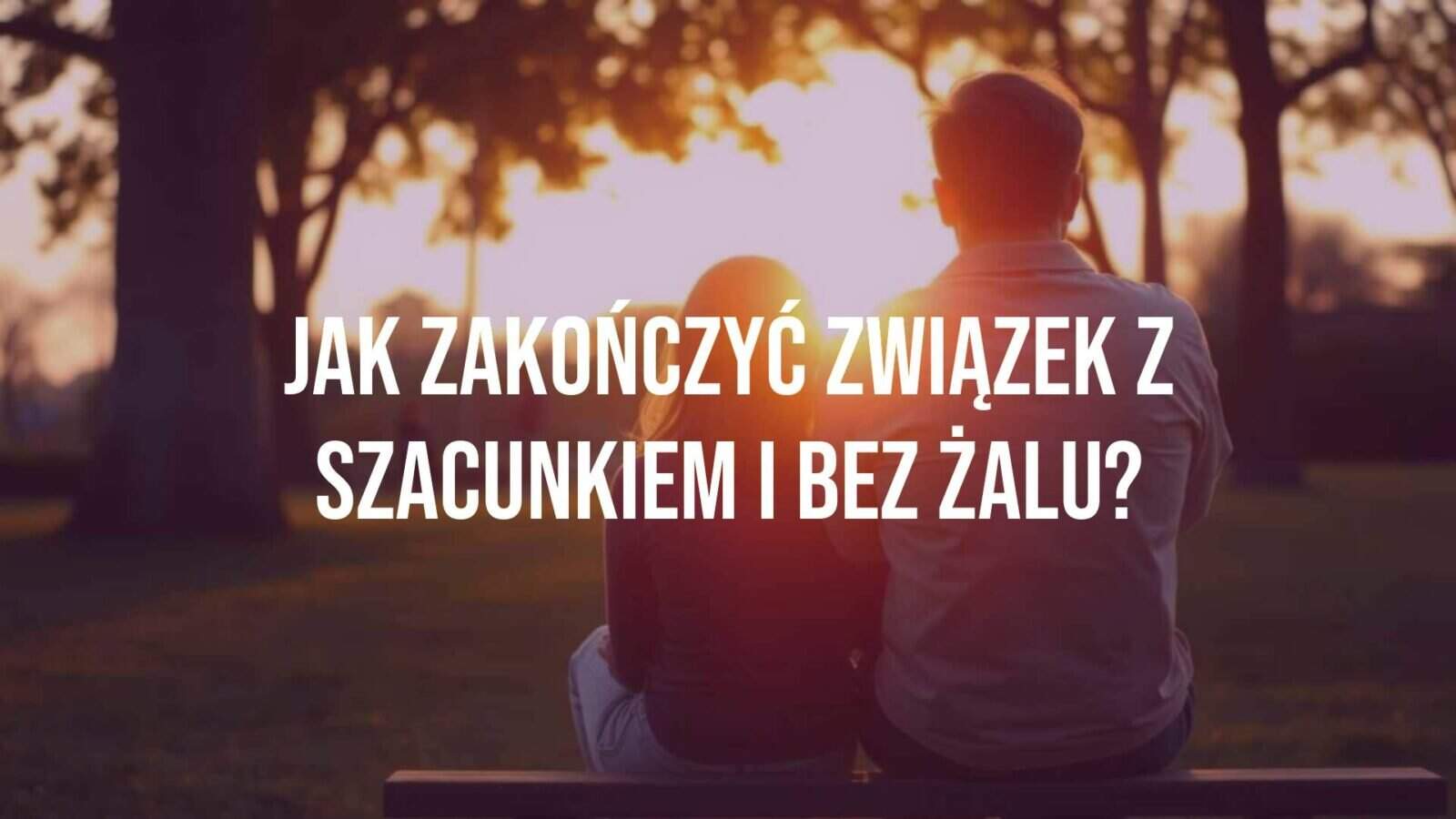 A couple sitting back-to-back in a park, sunset lighting, emotional tension, realistic style.