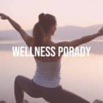 A serene woman practicing yoga by a tranquil lake at sunrise, calm and peaceful, wellness theme, natural light, realistic.