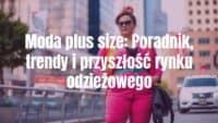 Fashionable plus-size woman wearing trendy outfit, bright colors, confident pose, modern urban background, realistic.