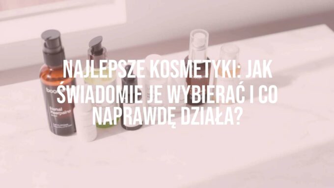 Aesthetic arrangement of skincare products on a marble surface, natural light, minimalist style, clean and modern.