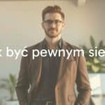 A confident person standing tall, soft warm lighting, modern office background, realistic.