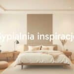 A cozy and modern bedroom with a relaxing atmosphere, soft lighting, comfortable bed, minimalist decor, warm neutral tones, stylish furniture, realistic.