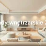 Modern interior design trends 2025, cozy living room, neutral colors, natural materials, comfortable furniture, soft lighting, realistic.